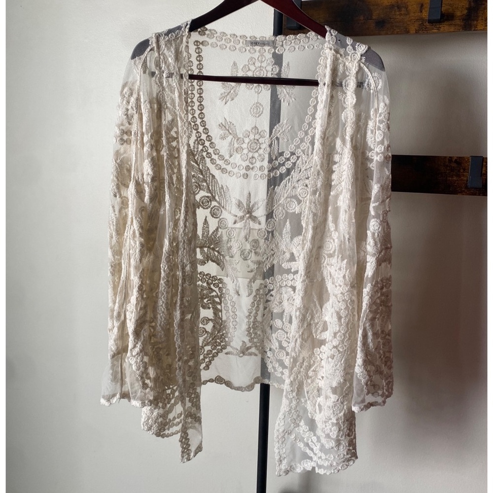 Embroidered Cover Up